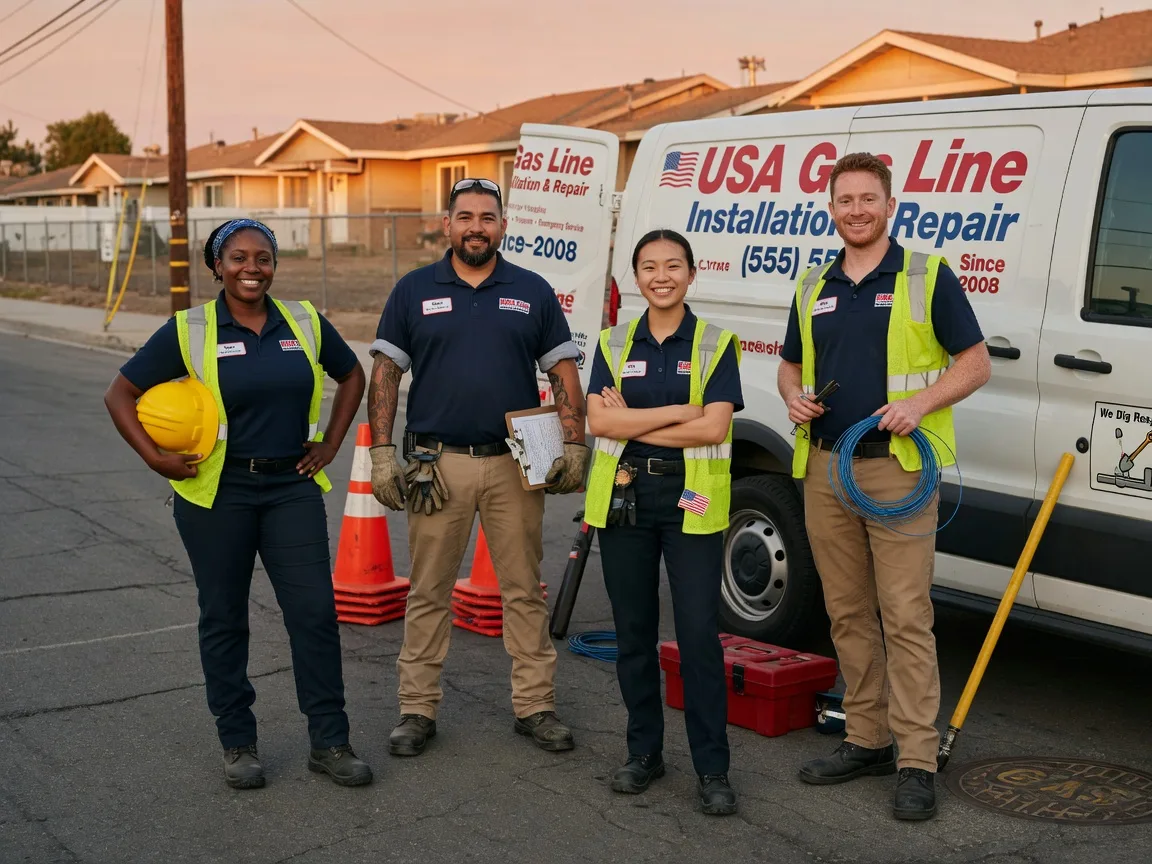 Gas Line Installation company in Blue Mound, IL