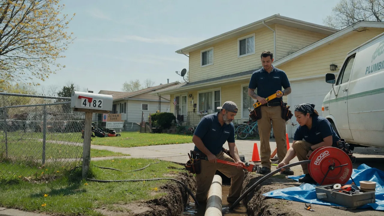 Gas Line Repair in Blue Mound, IL near me